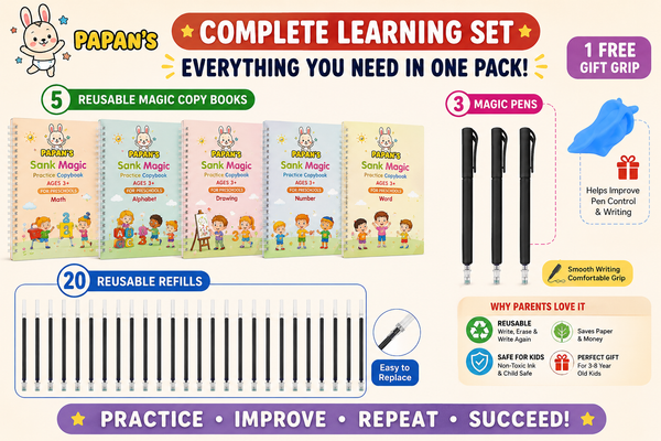 Magic Reusable Writing Book for Kids