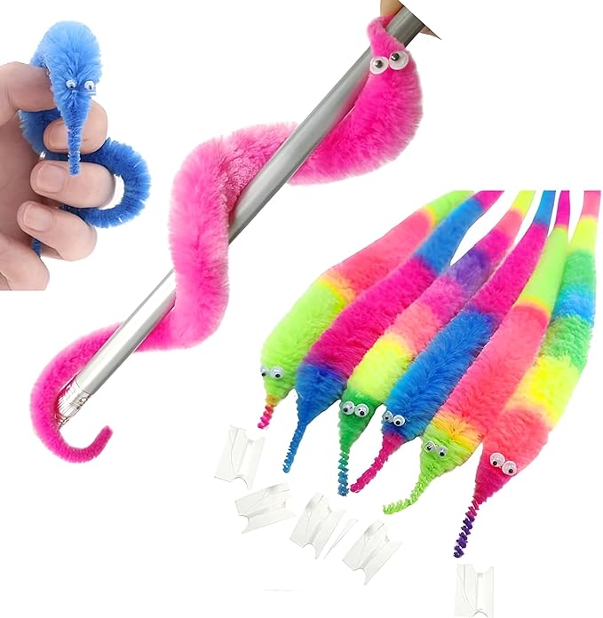 Magic Worm Toys Versatile Fidget and Tools Multicolor