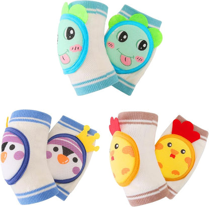 2 Pair Baby Knee Pad For Safety Crawling