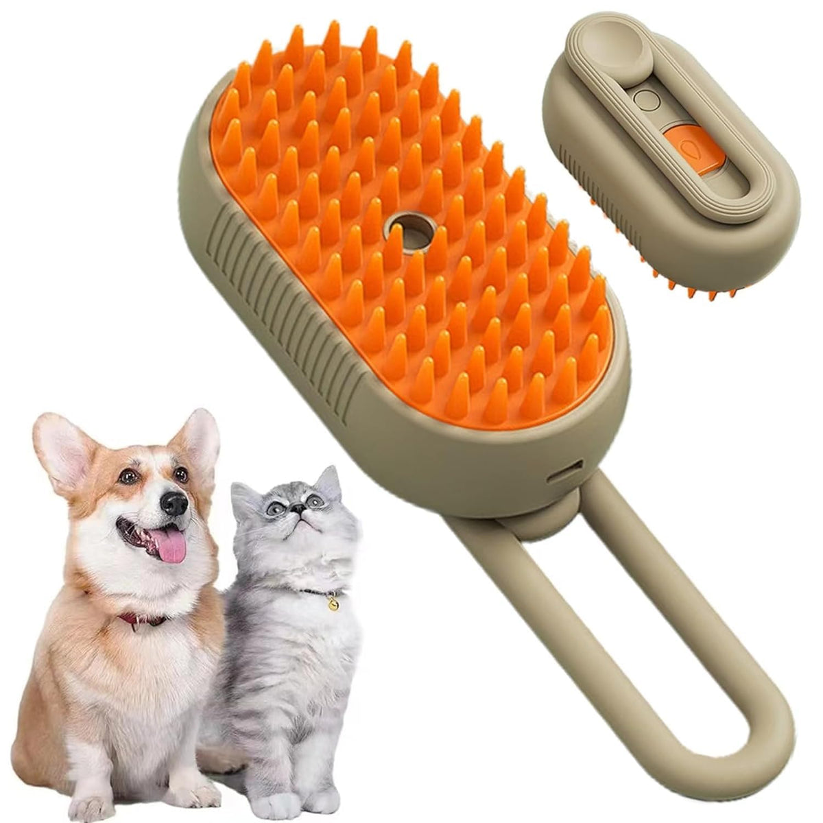 Cat Steam Brush For Shedding